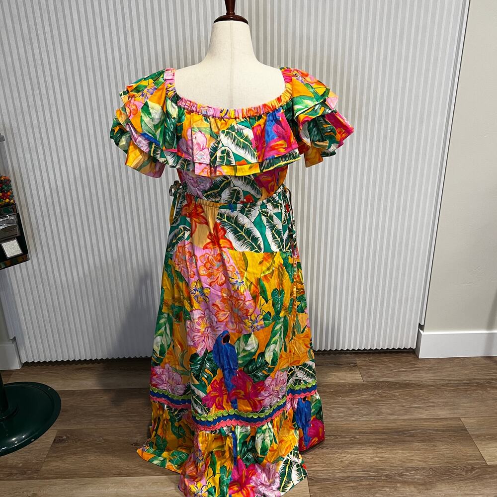 ALDEN ADAIR Women's Filsan Dress Size L In Santiago - Picture 5 of 12